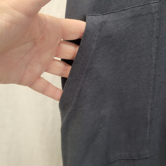 Bobeau Sleeveless Washed Pocket Midi Dress - Picture 8 of 9